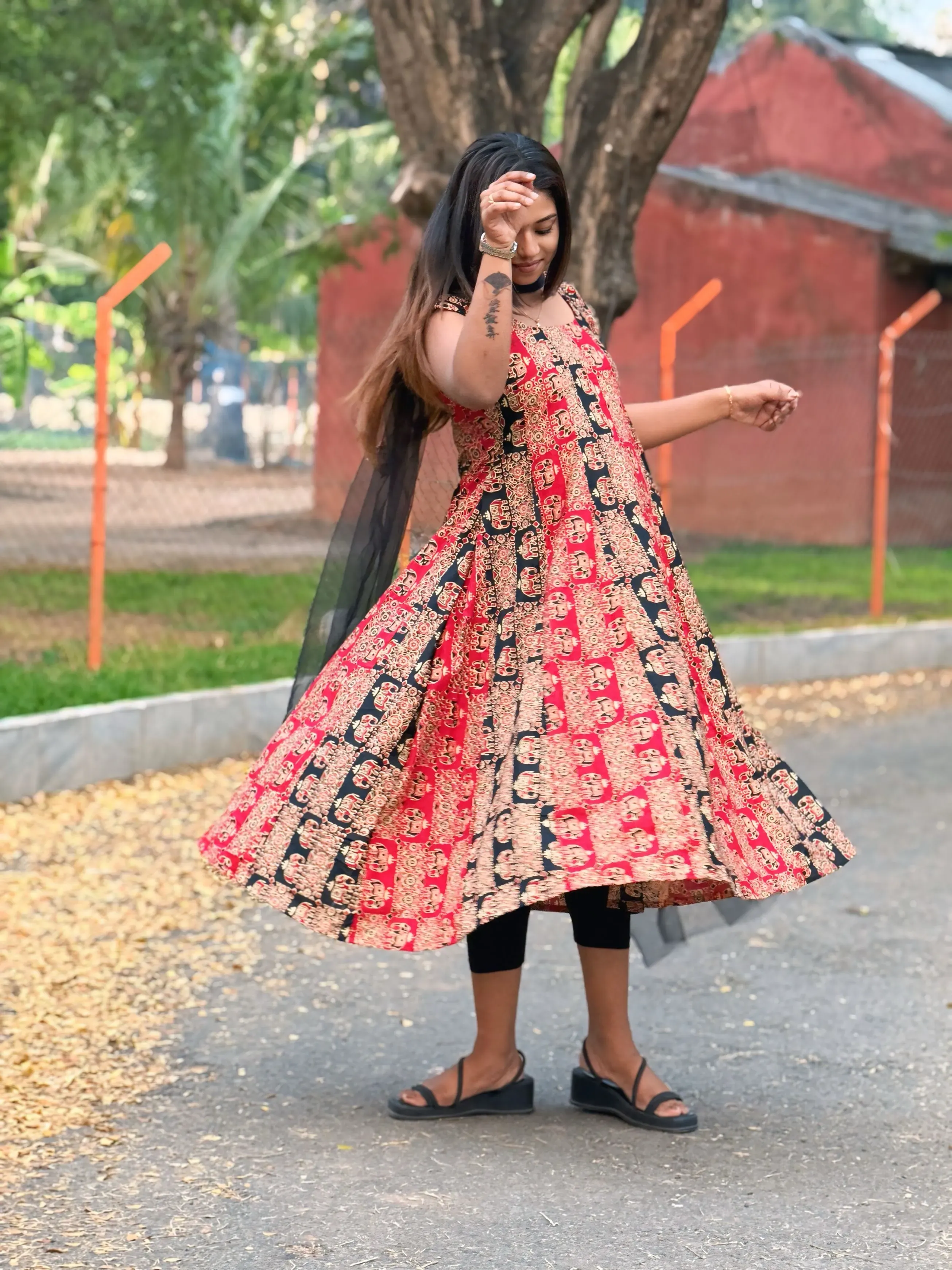 Cotton Anarkali