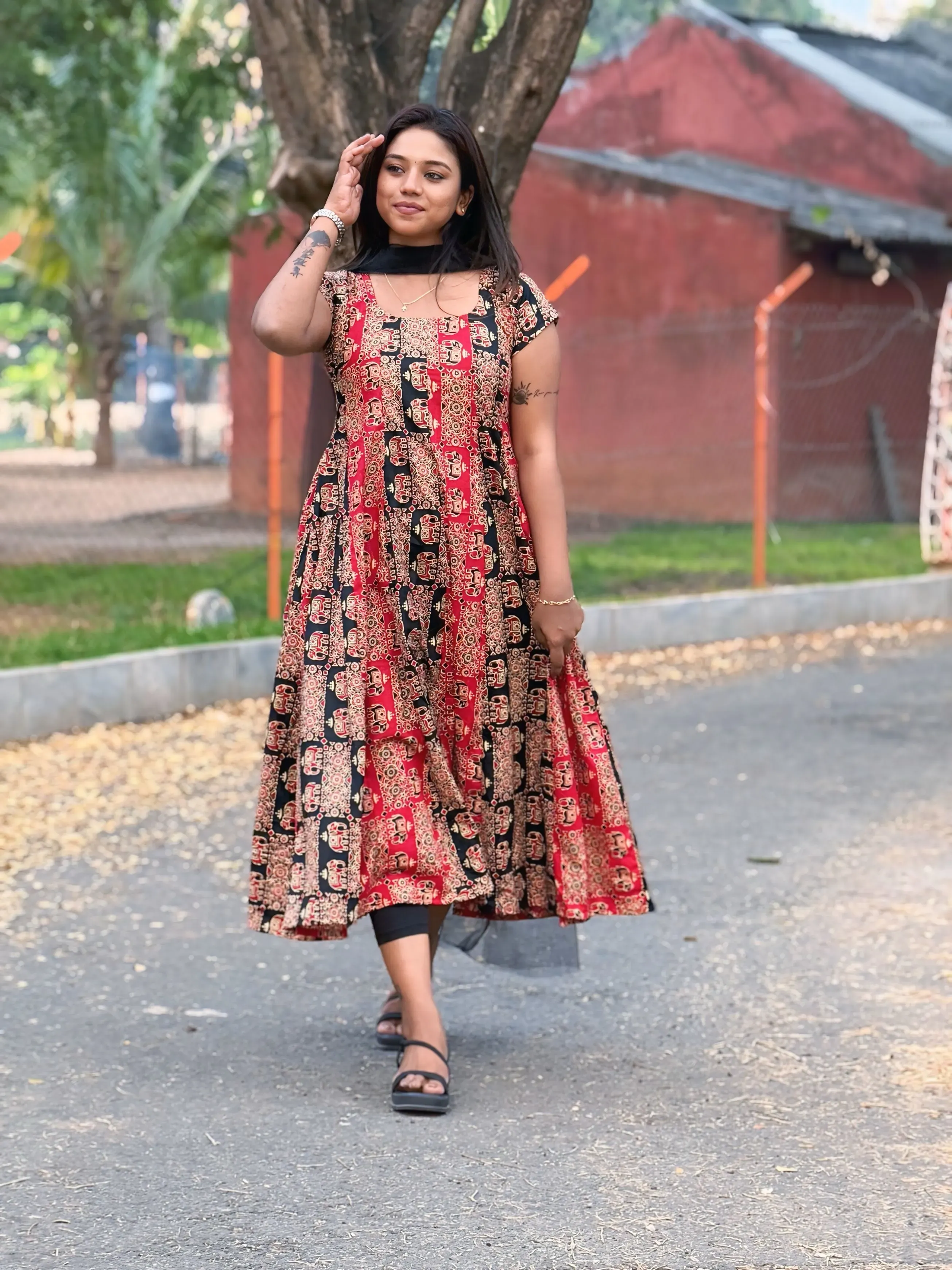 Cotton Anarkali