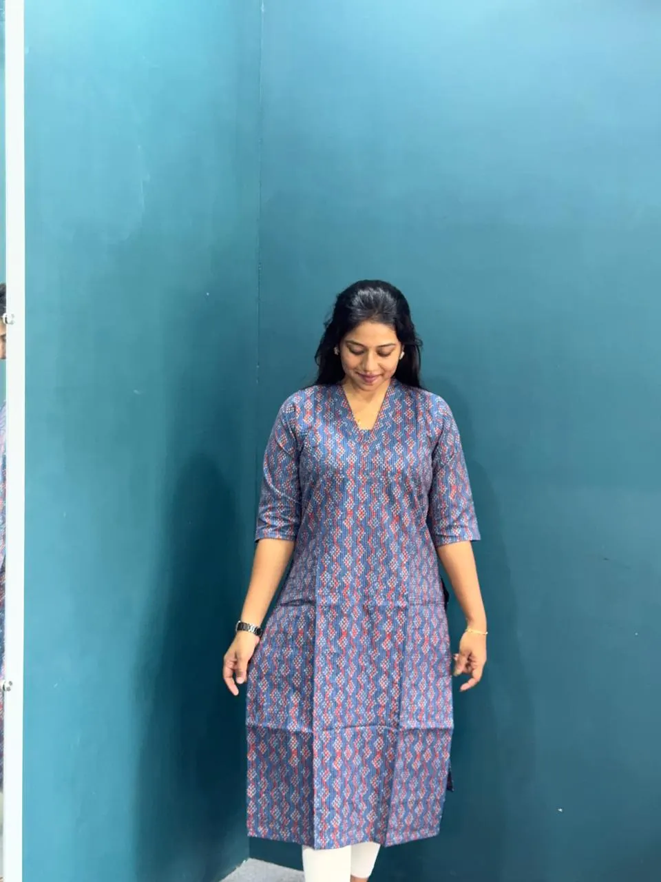 Cotton printed kurti 001