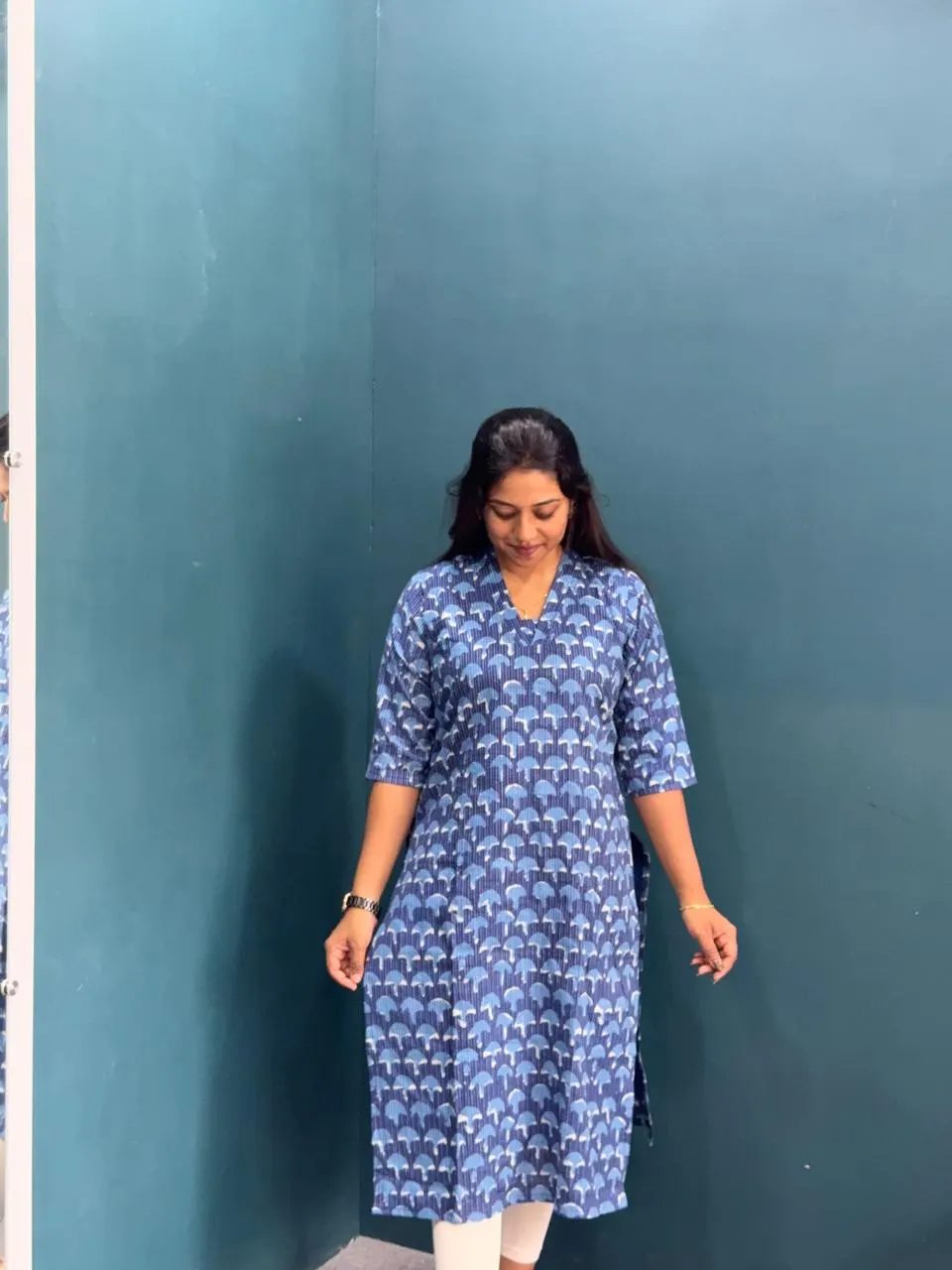 Cotton printed kurti 001