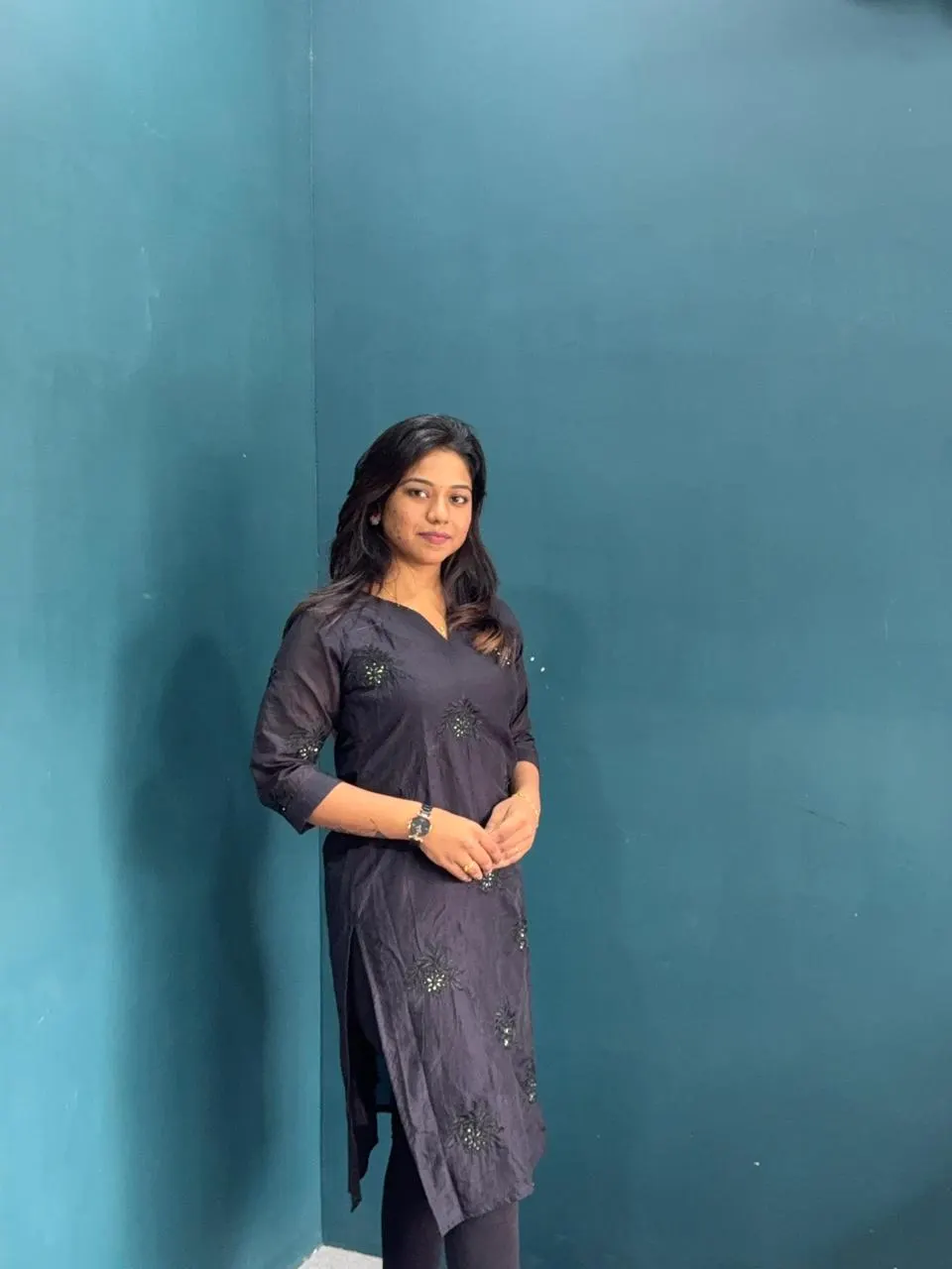 Chanderi silk Kurti- 001