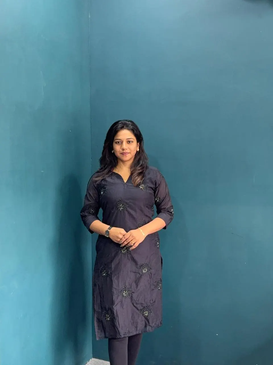 Chanderi silk Kurti- 001