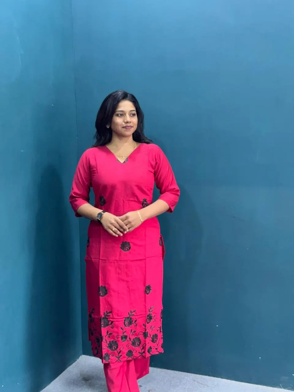 Premium Cotton Embroidered Co-Ord Set