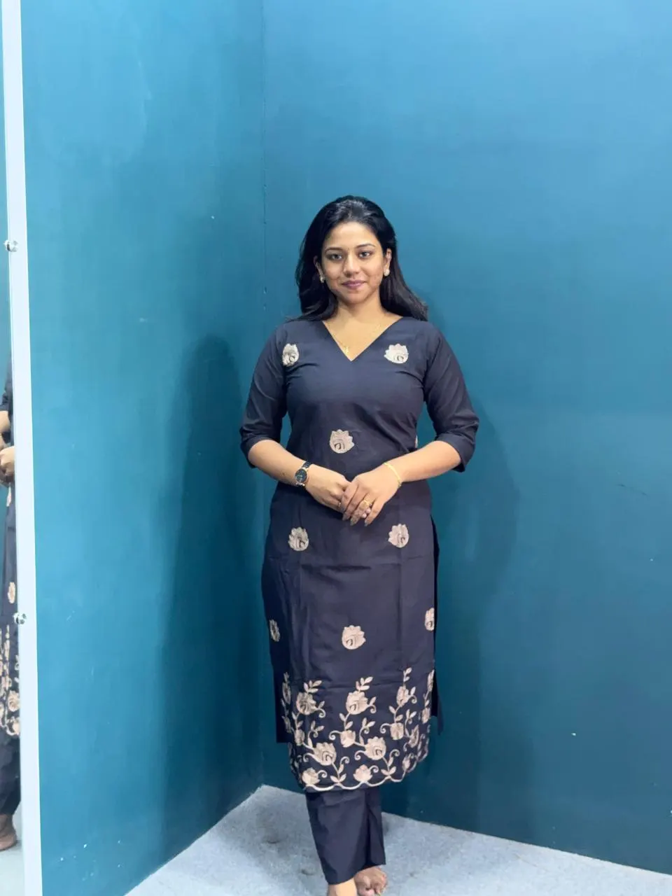 Premium Cotton Embroidered Co-Ord Set