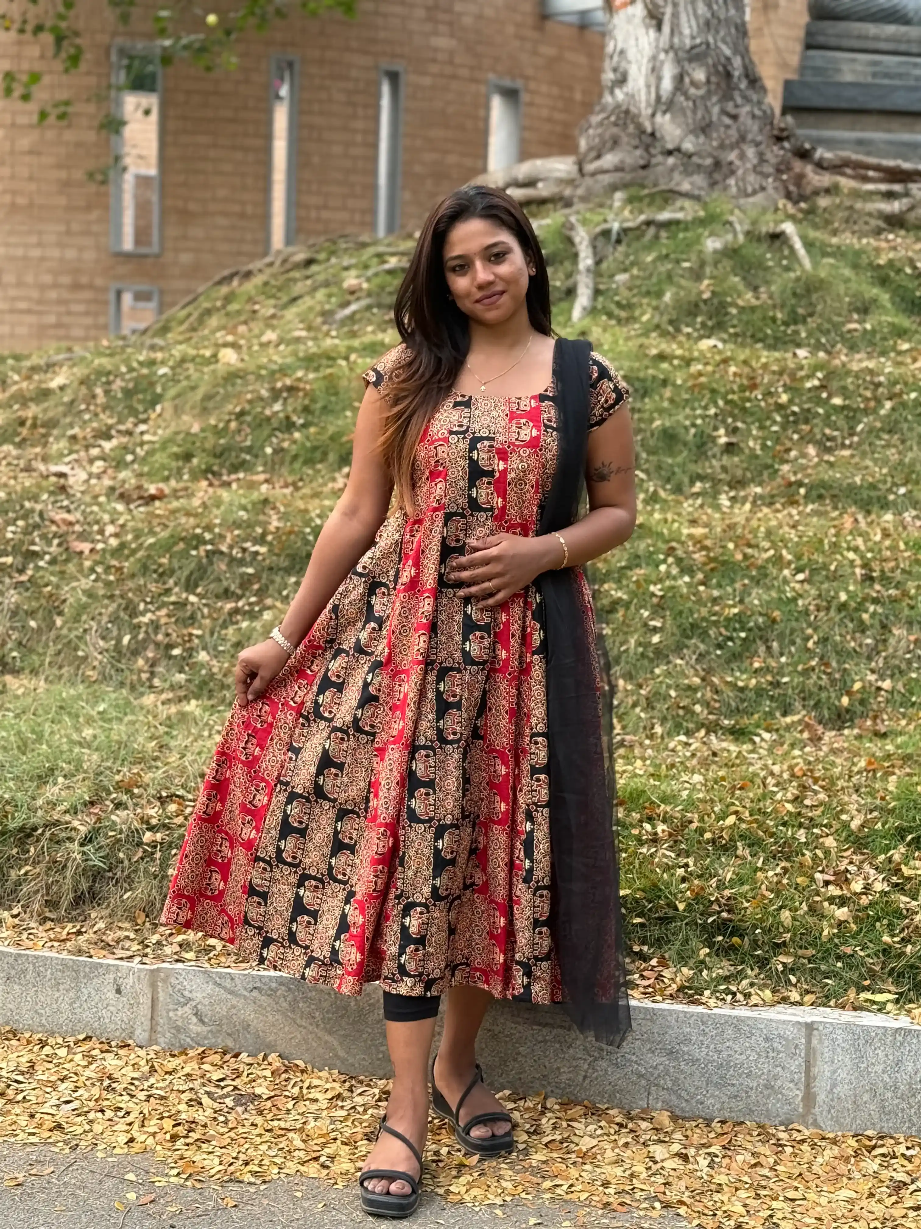 Cotton Anarkali