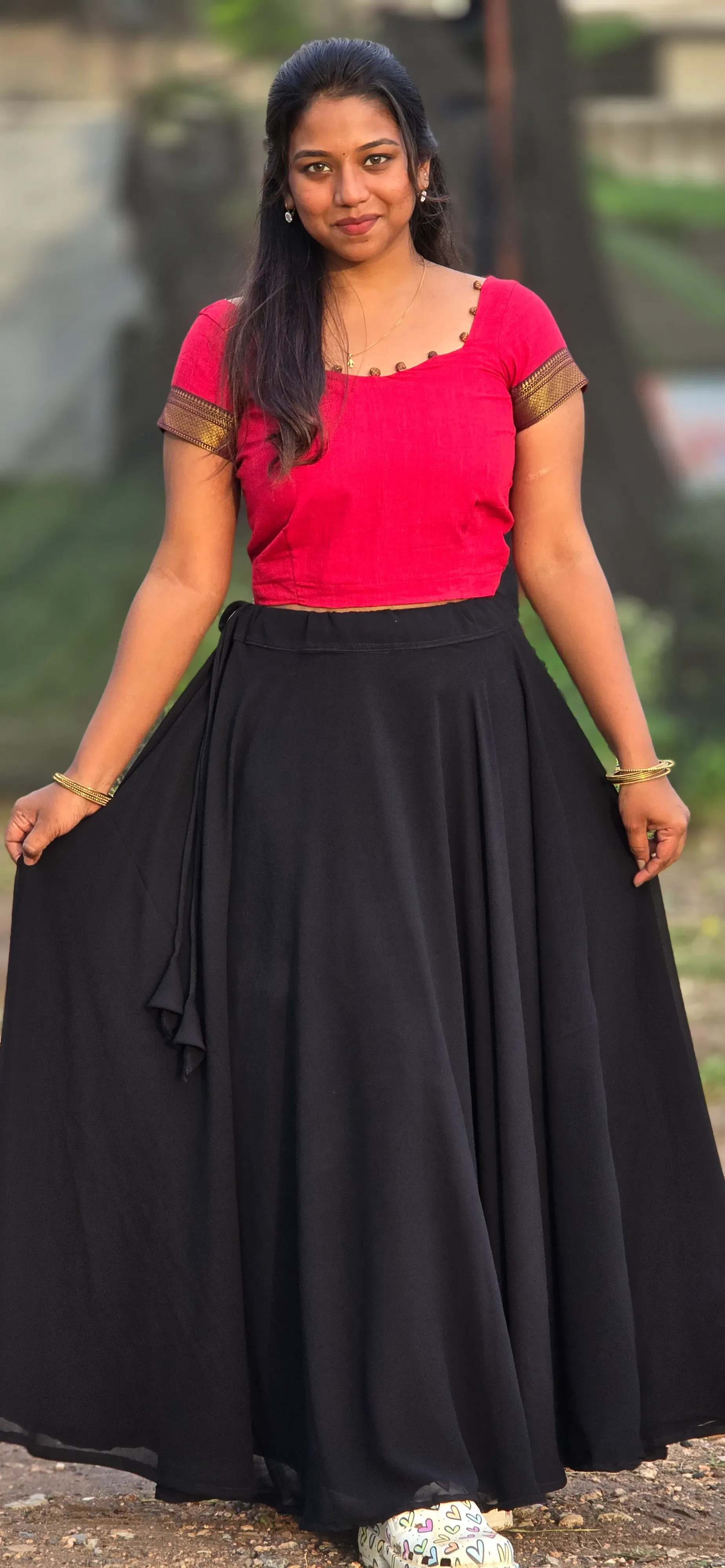 Traditional Top and skirt