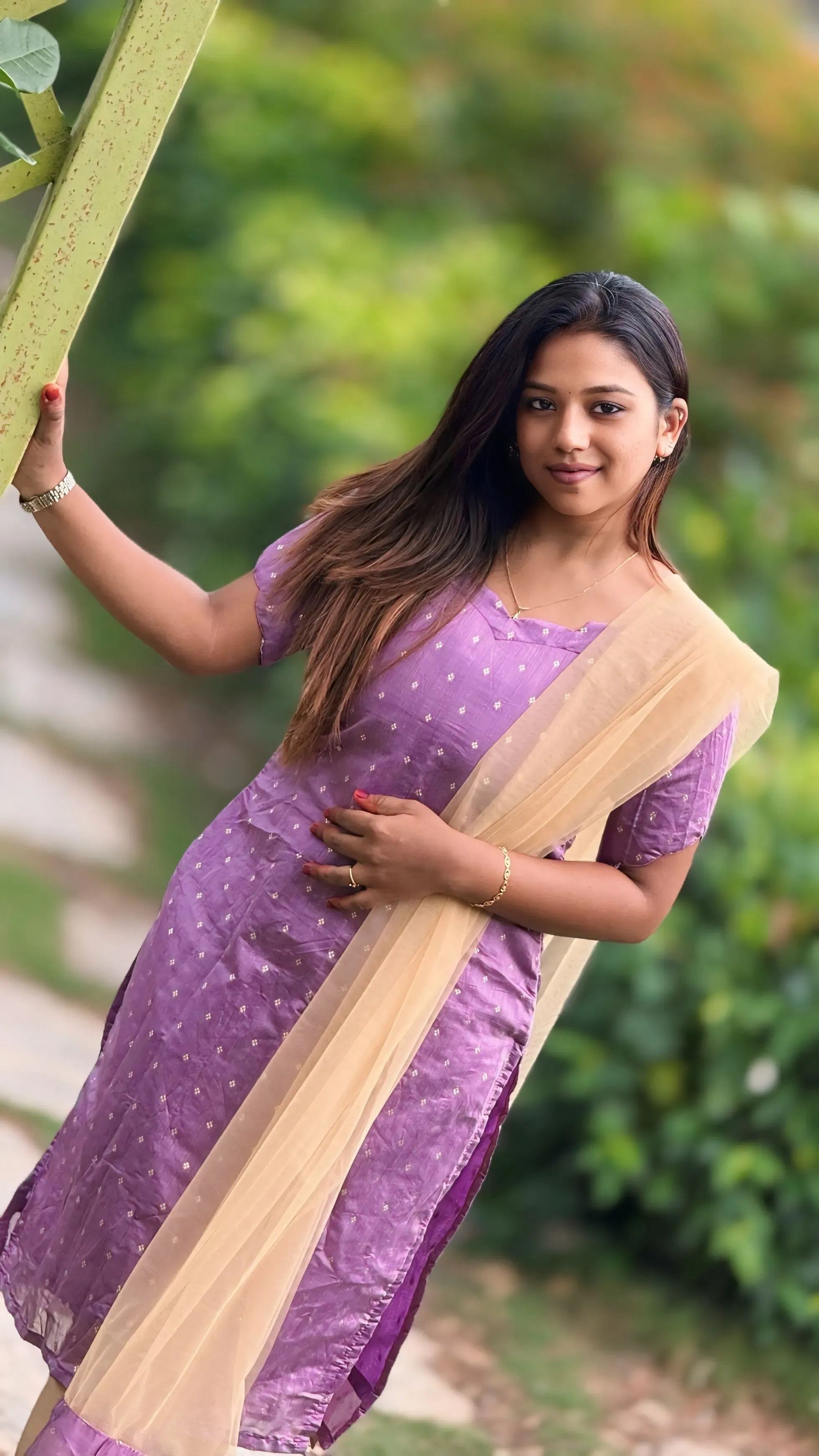 Brocade Kurti with shawl