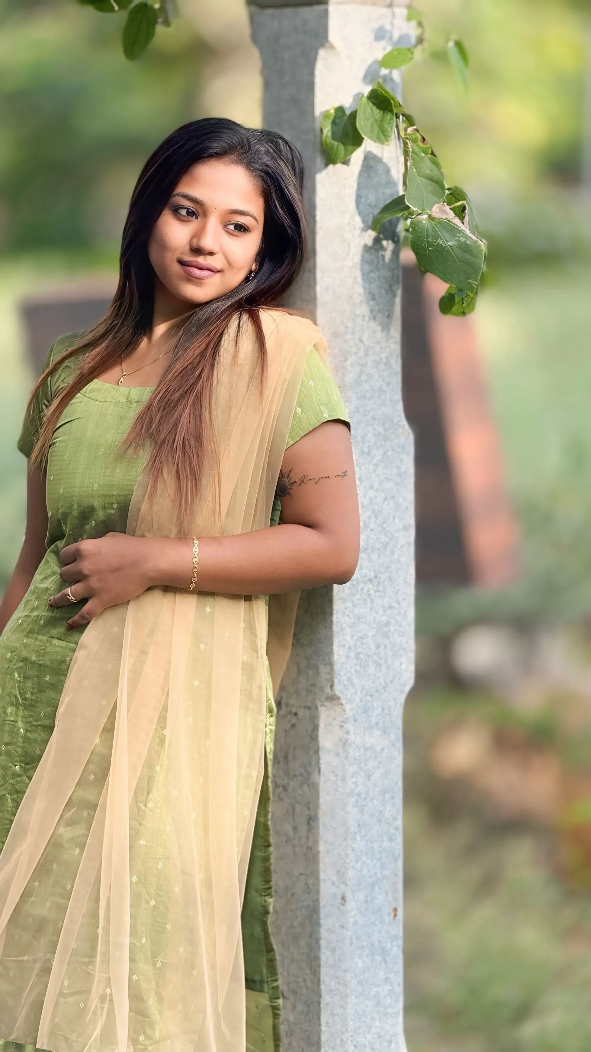 Brocade Kurti with shawl