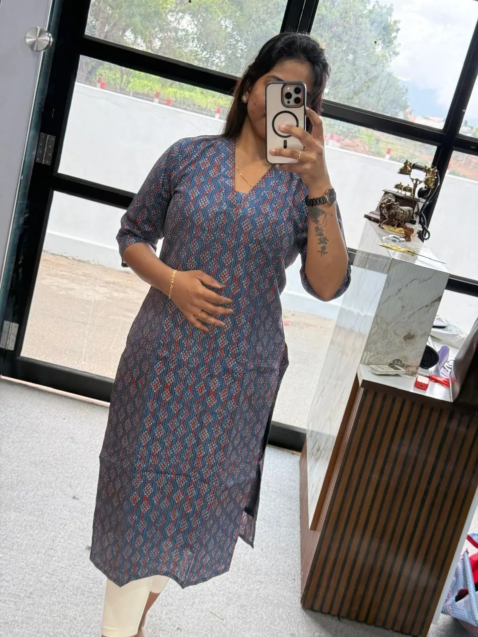 Cotton printed kurti 001