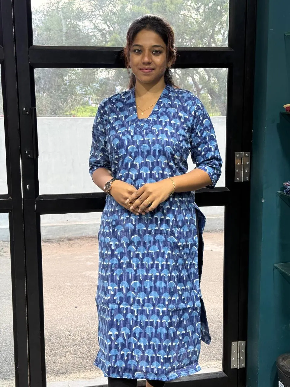 Cotton printed kurti 001